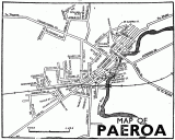 Map of Paeroa